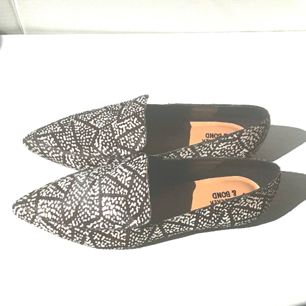 NWOT BLEECKER & BOND Calf Hair Loafers